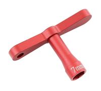 Nut Wrench And Maintenance Tool with Lock Nut Sleeve And 7mm Adapter Being A Wheel Puller with T-Shaped Design Suitable, Red