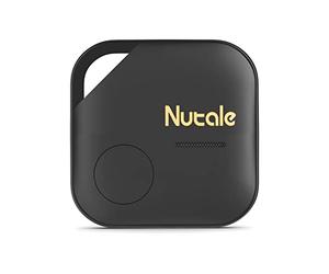 Nutale Air Pro Key Finder Tag Black - Only IOS - 1Pcs Bluetooth Item Finder Tracker Item Locator - Work with iPhone or iPad - Battery compartment - Keep Track of the items that Matter Most