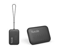 Nutale Mini Key Finder Coffee 1PCS - Bluetooth Smart Key Tracker Tag Locator with Lanyard for Find Keys Device or Car Key