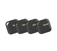 Nutale Pro Key Finder Bluetooth Smart Tracker 4-Pack - Both IOS and Android Compatible Item Locator for Keys Pet Wallets or Backpacks and Tablets