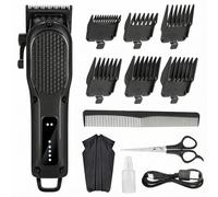 nutcore Men's Hair Clippers for Professional Hair Trimmer Waterproof Cordless Rechargeable Powerful Beard Trimmer Hair Cutting Grooming Tool