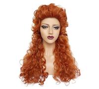 Nutcracker And Four Realms Ginger Queen Synthetic Hair Anime Cosplay Wig Synthetic Wigs Girl Women Men Wigs