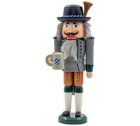 Nutcracker Bavarian 14x38x13cm NEW Christmas Figure Seiffen