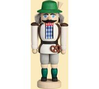 Nutcracker Bavarian colorful HxWxD = 12x5x3cm NEW Christmas Seiffen Nuts