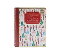 Nutcracker Book Cookies Tin Set - Assorted 200g Xmas Biscuits, Perfect Christmas Stocking Filler Treats Delight's