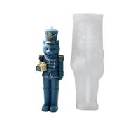 Nutcracker Candle Mold - 3D Animal Nutcracker Handmade Reusable Statue