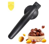 Nutcracker Chestnut Clip, Nut Cracker Sheller Walnut Pliers, Metal Nut Opener Plier, Kitchen Tools Multifunctional Chestnut Opener Nut Walnut,Kitchen Utensils Dried Fruit Opener (Black)