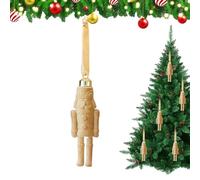 Nutcracker Christmas Decoration for Christmas Trees, Flocked Pendants, Christmas Nutcracker Decorations, for the Home, Bedroom, Fireplace, Bookcase, Holiday Photo Props