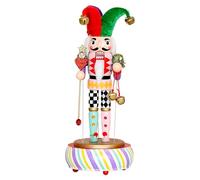 Nutcracker Christmas Music Box,Christmas Holiday Decoration | Holiday Table Centerpiece,for Enthusiasts Collectors Home Decorators Kids Teens Adults Mantel Office Bookshelf Living Room