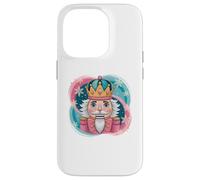 Nutcracker Christmas Pink Winter Wonderland Case for iPhone 14 Pro