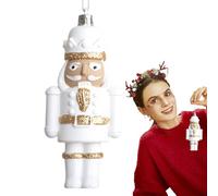 Nutcracker Christmas Tree Decor, Christmas Tree Nutcracker Figure Ornament, Traditional Festival Keepsake Figurine for Dormitory Bedroom Bookshelf Living Room