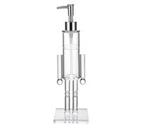 Nutcracker Clear Soap Dispenser | Refillable Toner Pump, Christmas Washing Liquid Pump | for Bathroom Christmas Parties Family Office Hotel