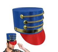 Nutcracker Cosplay Hat,Nutcracker Drum Major Hat - Adult Cosplay Creative Toy Hat for Performance, Gathering, Stage Show