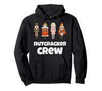 Nutcracker Crew Family Matching Xmas Boys Men Women Santa Pullover Hoodie