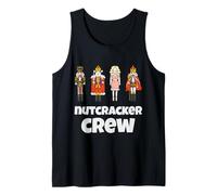 Nutcracker Crew Family Matching Xmas Boys Men Women Santa Tank Top