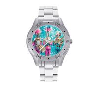 Nutcracker Cute Orchestra Business Men's Wrist Watches Alloy Analogue Quartz Watch Fashion Accessories