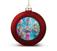 Nutcracker Cute Orchestra Christmas Balls for Tree Decoration PC Baubles Hanging Ornaments Festive Decor 1PCS