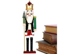 Nutcracker Decor Pice - Nutcracker Figures Holiday Party Tabletop Christmas Decorations | Traditional Festive Ornament | 15.75 Inch Tabletop Soldier Nutcrackr | Christmas Table Decoration