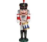 Nutcracker Drummer colorful HxWxD = 39x13x14cm NEW Christmas Seiffen