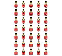 Nutcracker - Edible Cupcake Toppers - Wafer or Icing - Christmas Xmas Festive Party Themed Celebration Cake Decorations for Cupcakes, Cookies, Brownies, Muffins & More!