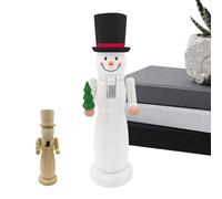 Nutcracker Figures - Nutcracker | Wooden Nutcracker, 1 Piece Paintable Soldier Figure Made of Wood, DIY Christmas and Advent Decoration for the Desk | Make a Christmas Home Decoration
