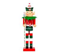 Nutcracker Figures, Table Nutcracker, Wooden Collectibles, 38 cm for the Holiday Party, Table Centre for Mantle and Bookshelf