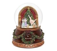 Nutcracker Glitterdome 6 x 4.5 Resin 100MM Snow Globe Plays The Nutcracker Ballet, Christmas