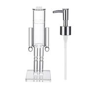 Nutcracker Hand Soap Dispenser, Refillable Toner Bottle | Christmas Lotion Pump - For Bathroom, Kitchen, Home, Apartment, Hotel, Dinner Family, Festival,