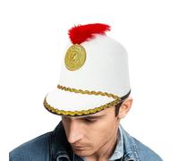 Nutcracker hats - Costume Soldier Hat for Holiday Cosplay Party | Polyester with Soft Lightweight Design, Dress Up Apparel for School Plays Stage Shows Carnival Events Everyday Outfits and Photo Props