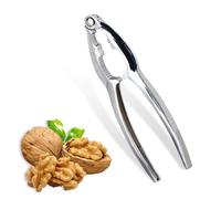 Nutcracker Heavy Duty with Non-Slip Handle Stainless Steel Nut Opener Tool, for Walnut Hazelnut Almonds Pecan Seafood, an Opening Tool for Nutcracker, Pecans and Seafood