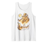 Nutcracker Howling at the Moon Meme Christmas 2026 Tank Top