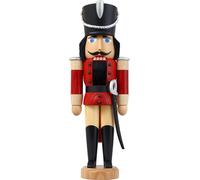 Nutcracker Hussar Red HxWxD = 28x10x8cm NEW Christmas Seiffen Nuts