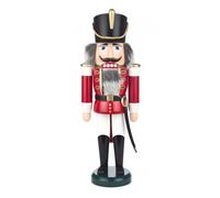 Nutcracker Hussar Red-White Dimensions = 13x36x9 cm NEW Wooden Figure Christmas