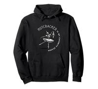 Nutcracker Is My Favorite Season Ballet Skeleton Ballerina Pullover Hoodie