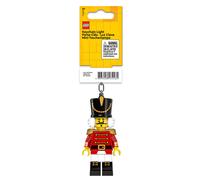 LEGO Iconic Nutcracker Minifigure Christmas Key Light Keyring Keychain with LED Light