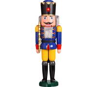 Nutcracker King Blue Large HxWxD = 60x19x15cm NEW Christmas Seiffen