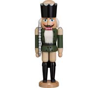 Nutcracker King Green HxWxD = 39x13x10cm NEW Christmas Seiffen Nuts