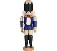 Nutcracker King Red HxWxD = 29x10x8cm NEW Christmas Seiffen Nuts