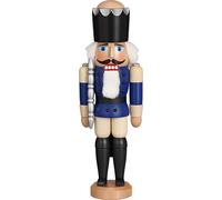 Nutcracker King Red HxWxD = 29x10x8cm NEW Christmas Seiffen Nuts