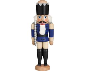 Nutcracker King Red HxWxD = 29x10x8cm NEW Christmas Seiffen Nuts