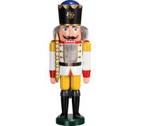 German nutcracker King white, height 39 cm / 15 inch, original .. SV 11201/3 NEW