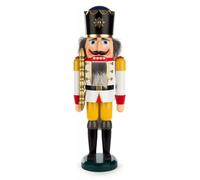 Nutcracker King White WxHxD = 13x39x9.5 cm NEW Wooden Figure