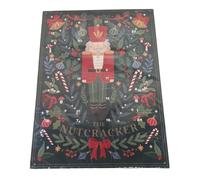 Nutcracker Milk Chocolate Flavoured 24 Door Countdown Box with Classic Soldier Nutcracker Design Festive Seasonal Treat (Single Pack (50g))