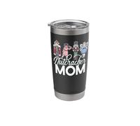 Nutcracker MOM Fun Christmas Ballet Parent Meme Stainless Steel Insulated Tumbler