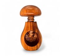 Nutcracker (Mushroom) - Handcrafted Olive Wood Nutcracker Set | Unique Traditional Lever and Modern Design | Nut Cracking Tools for Walnuts, Pecans, Hazelnuts
