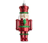 Nutcracker Ornament - Classic Holiday Nutcracker Decoration | Seasonal Carving Display Decoration | Festival Figurine Suitable For Christmas Tree, Mantel & Holiday Displays