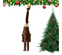 Nutcracker Ornaments - Flocked Winter Pendants, Holiday Tree Decoration, Festive Hanging Accessory, Seasonal Indoor Accent, Christmas Home Decor | Bring a charming atmosphere for the front door of the