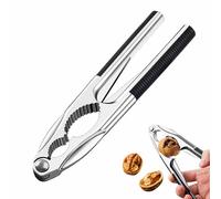 Nutcracker Pecan Cracker Nut Opener Lobster Crackers with Non Slip Grip, 15,5 cm, Metal Nut Cracker Tool for All Sorts of Nuts