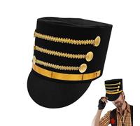 Nutcracker Polyester Hat - Toy Soldier Accessories, Holiday Cap, Theatre Dressed Props With Lightweight Construction Comfortable Outfit | Stage Costume Accessories For Christmas Halloween