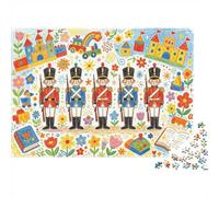 Nutcracker Puzzle for Boy & Girl 1000 Piece Recyclable Tin Soldiers Jigsaw Puzzle Fun And Challenging Family Game Great Gift Idea for Child‘s Birthday 38x26cm/1000pcs